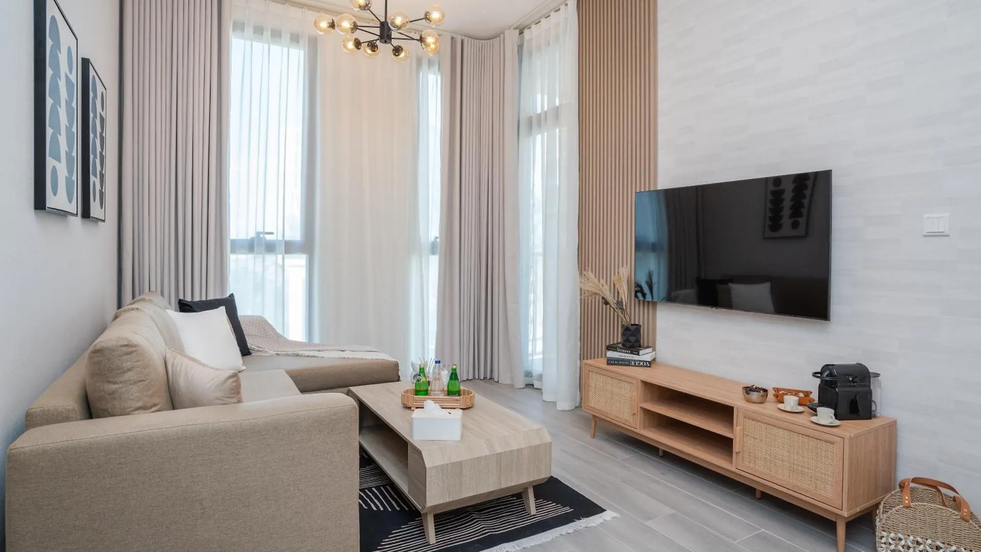 Chic 1Br In Mesk 1 With Serene Balcony Views By Vibel Apartment Dubai