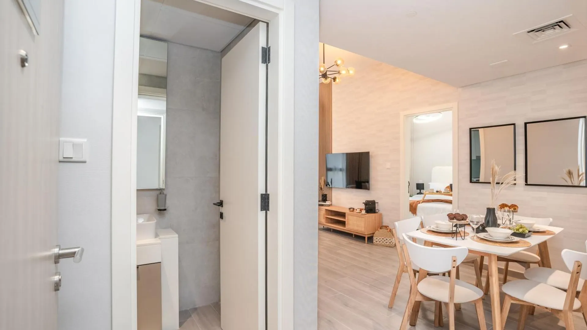 Chic 1Br In Mesk 1 With Serene Balcony Views By Vibel Apartment Dubai